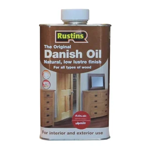 Dánský olej na ochranu a opravu dřeva od britského výrobce Rustins - 1l - Dubu.sk - věrní kvalitě