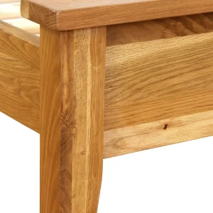 Detail zadního čela manželské postele - Dubu.sk - nábytek z masivu