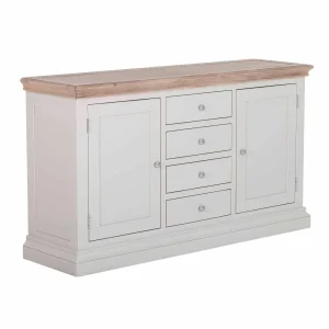 Provensálská komoda se zásuvkami a dvířky