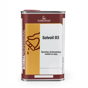 rozpouštědlo na rychle schnoucí oleje Borma Wachs Solvoil 03