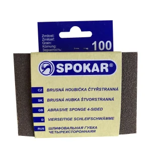 Brusná houbička na nábytek se zrnitostí 100