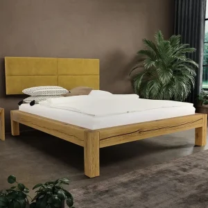 rustikální čalouněné manželské postele 180x200