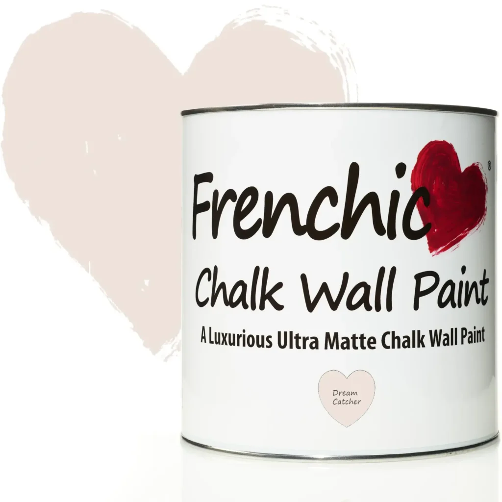 Křídová barva na stěnu v šedorůžovém odstínu Frenchic Wall Paint Dream Catcher