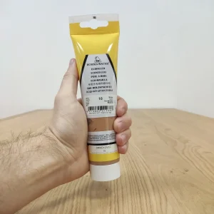 Ekologický tmel v tubě s pigmentem modřínu Borma Wachs Ecostucco
