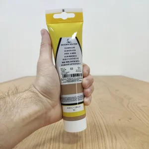 Tmel na dřevo v tubě v odstínu světlého dubu Borma Wachs Ecofiller