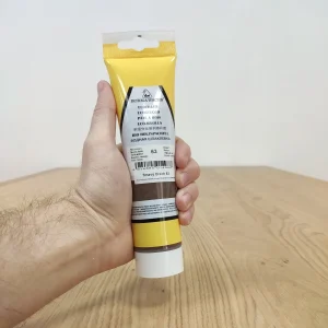 Ekologický tmel v tubě s pigmentem tmavého ořechu od Borma Wachs Ecostucco