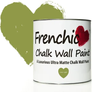 Křídová barva na stěnu v zeleném odstínu Frenchic Wall Paint Lime Light