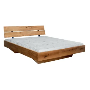 Moderní levitující postel z masivu
