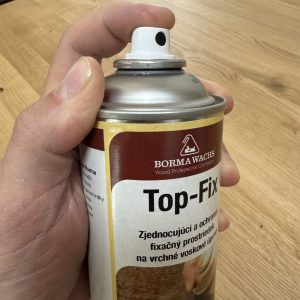 ochranný prostředek na voskové povrchy Top-Fix ve spreji